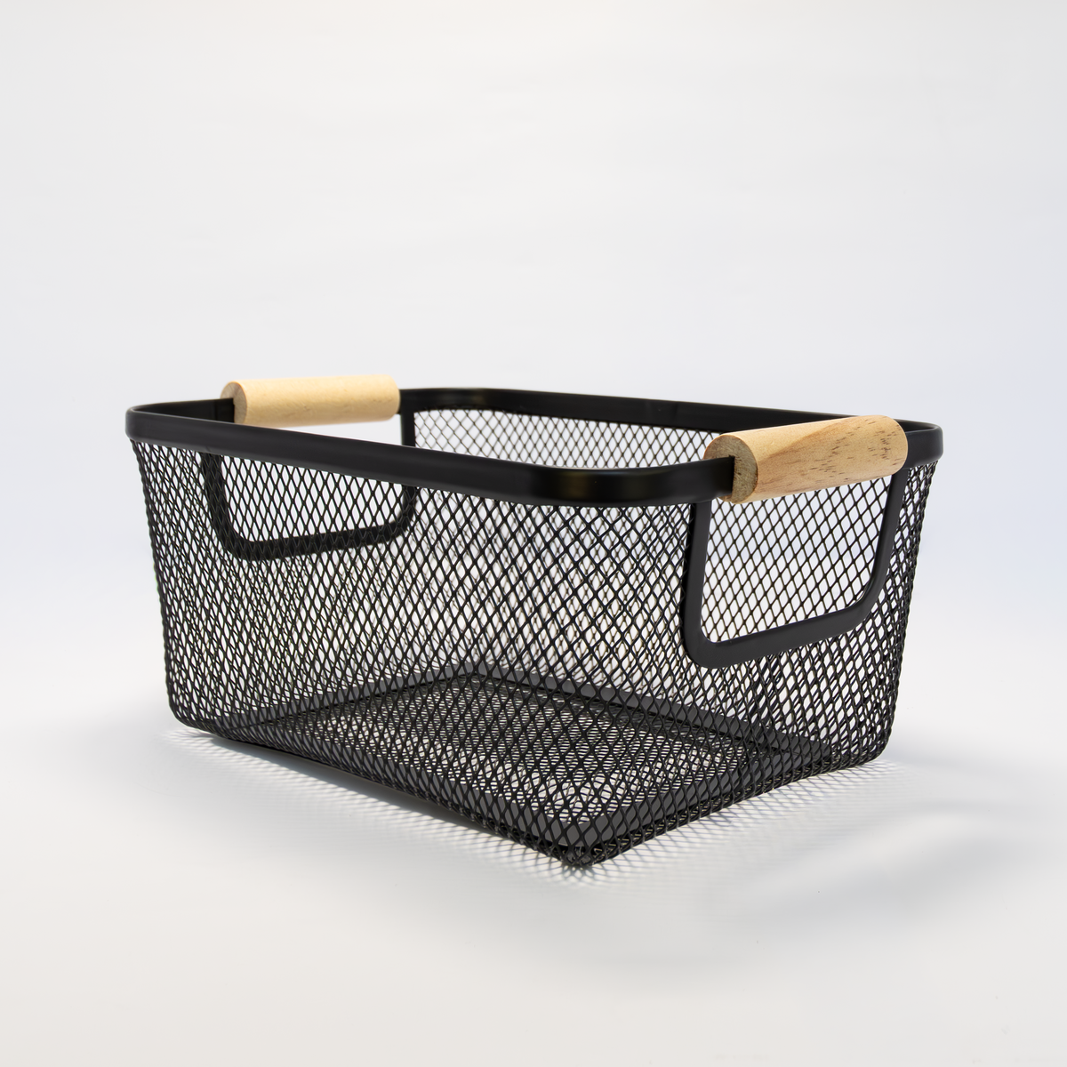 Glass Kitchen Reset Bundle | Black Labels & Mesh Baskets