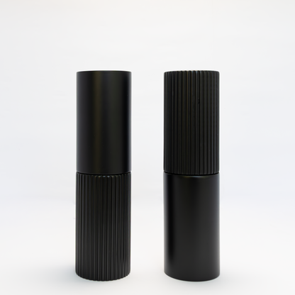 Ribbed Salt & Pepper Grinder Set