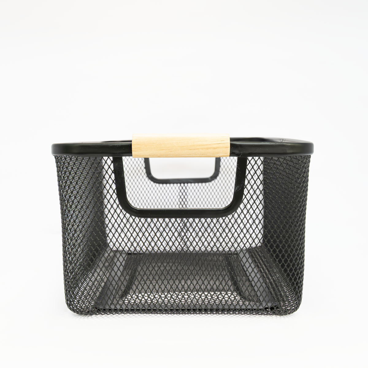 Medium Mesh Storage Baskets | 3-Piece Set | Black