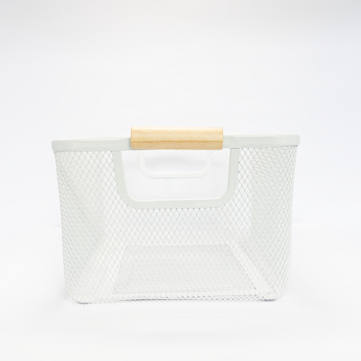 Large Mesh Storage Basket | 3-Piece Set | Off-White
