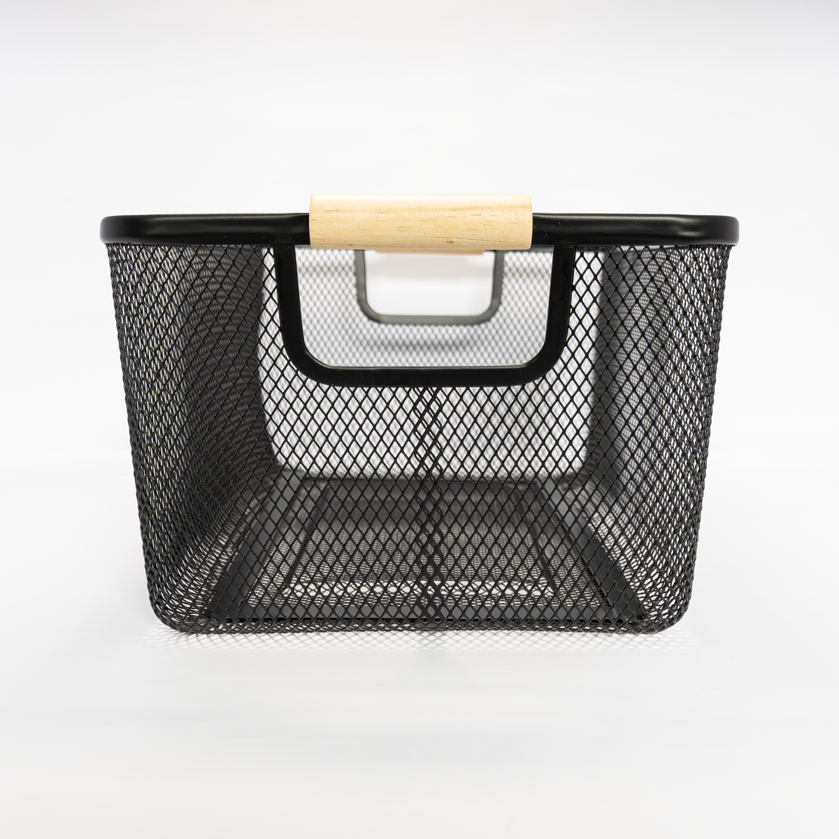 Large Mesh Storage Baskets | 3-Piece Set | Black