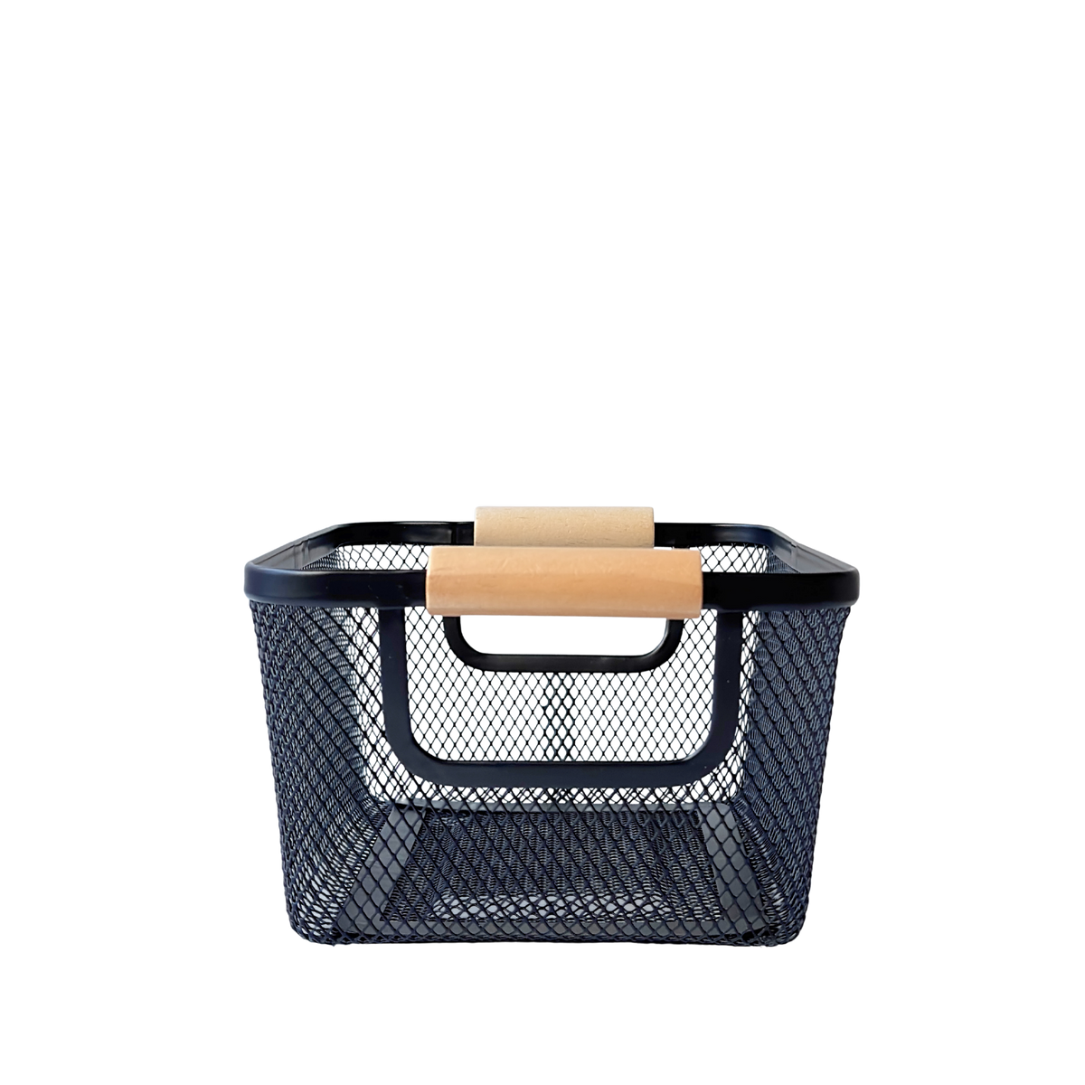 6-Piece Mesh Storage Basket Bundle | Black