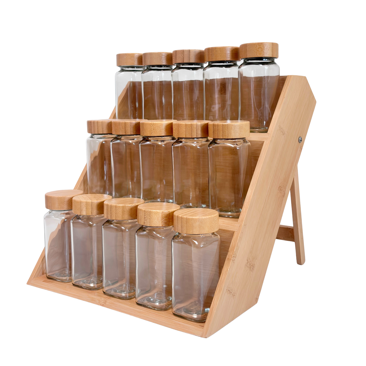 Airtight Container Kitchen Reset Bundle | White Labels & Mesh Storage Baskets