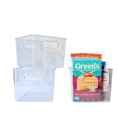 3-Piece Medium Clear Storage Container Set