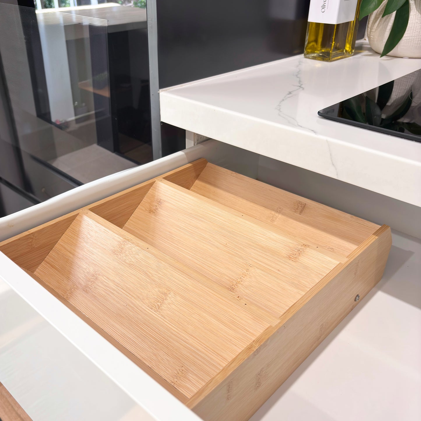 Airtight Container Kitchen Reset Bundle | White Labels & Mesh Storage Baskets