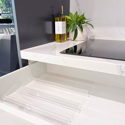 Clear Acrylic 4-Tier Herb & Spice Organiser