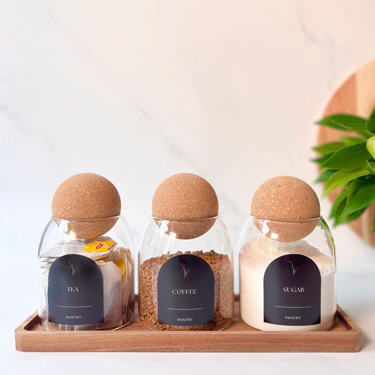 Tea, Coffee & Sugar Essentials Bundle | Black Labels