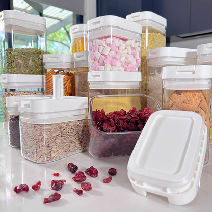 15-Piece Rectangular Airtight Container Pantry Set