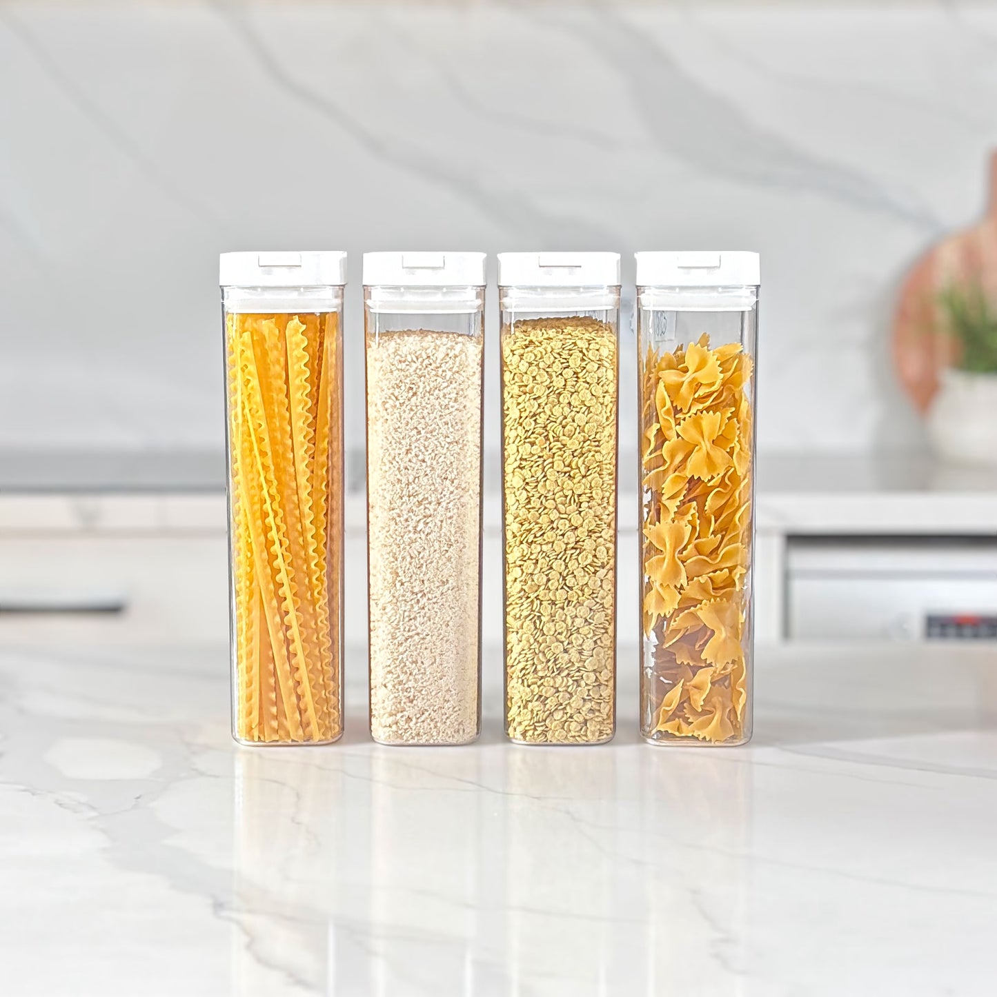 22-Piece Rectangular Airtight Container Pantry Set