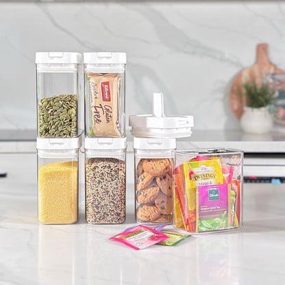22-Piece Rectangular Airtight Container Pantry Set