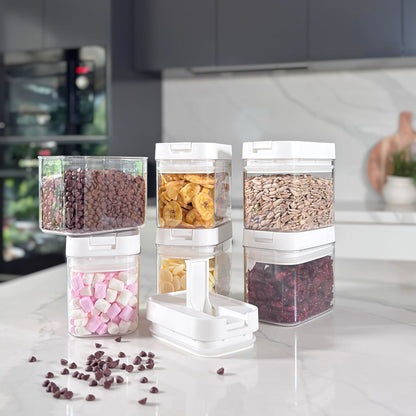 22-Piece Rectangular Airtight Container Pantry Set