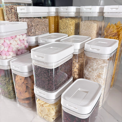 15-Piece Rectangular Airtight Container Pantry Set