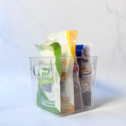3-Piece Small Clear Storage Container Set