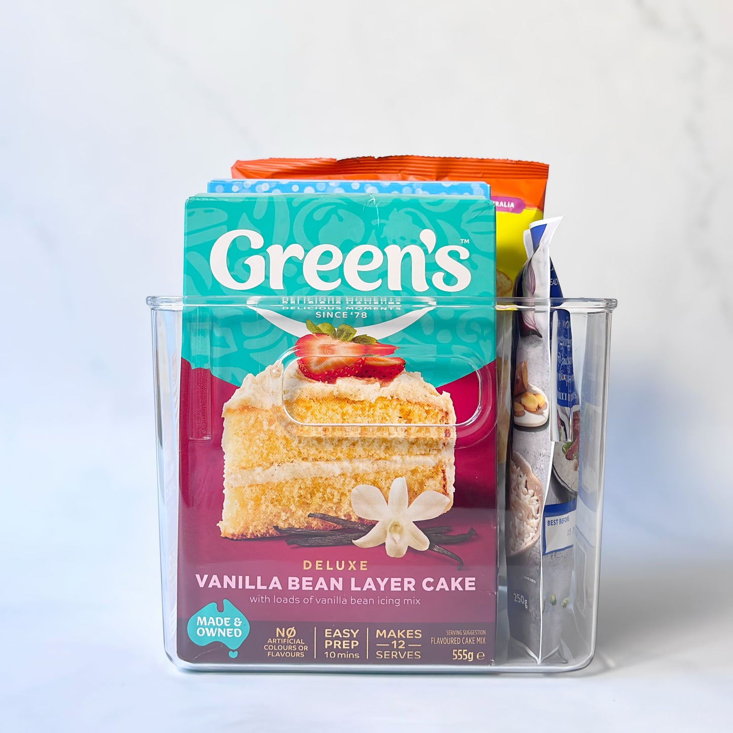 3-Piece Medium Clear Storage Container Set