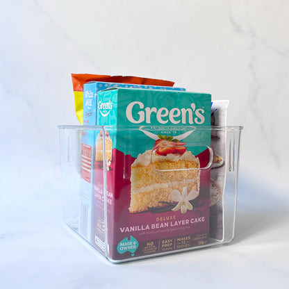 6-Piece Clear Storage Container Bundle