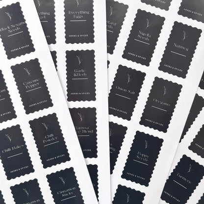 Bamboo Herb & Spice Organisation Bundle | Black Labels