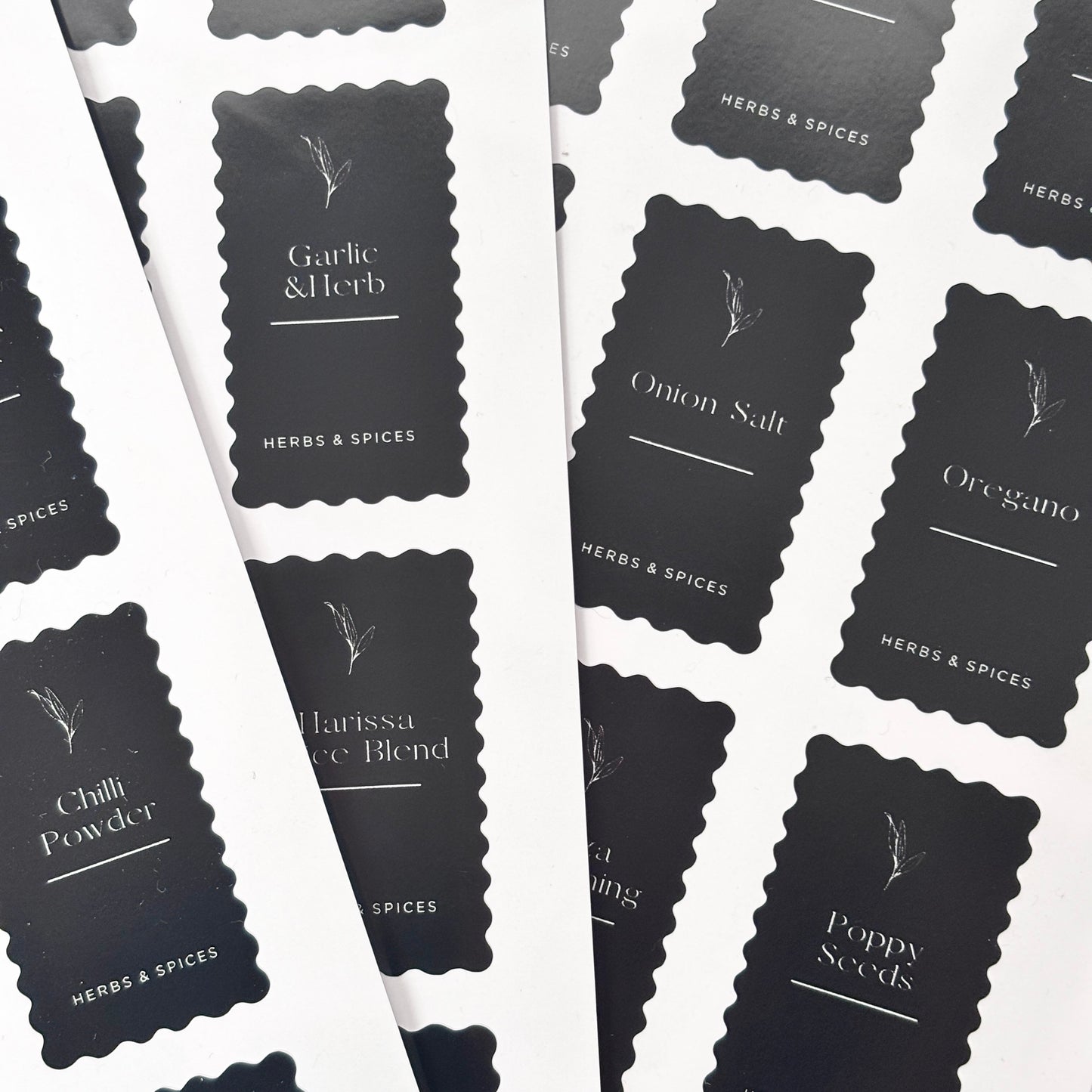 Bamboo Herb & Spice Organisation Bundle | Black Labels