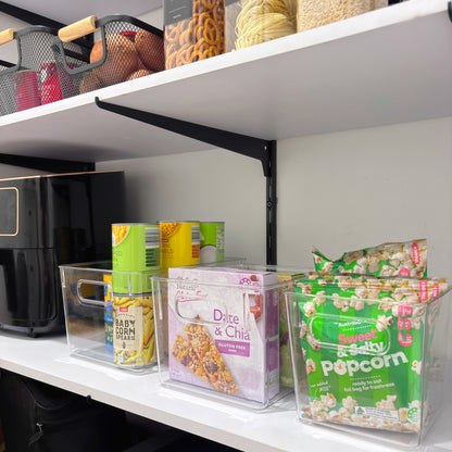 3-Piece Large Clear Storage Container Set