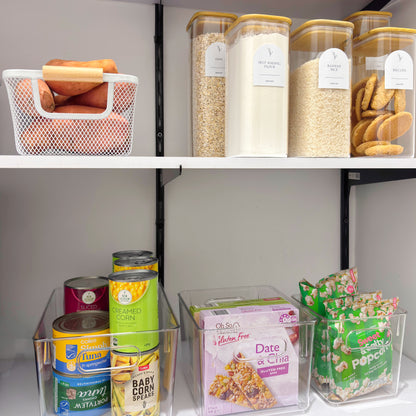 3-Piece Medium Clear Storage Container Set