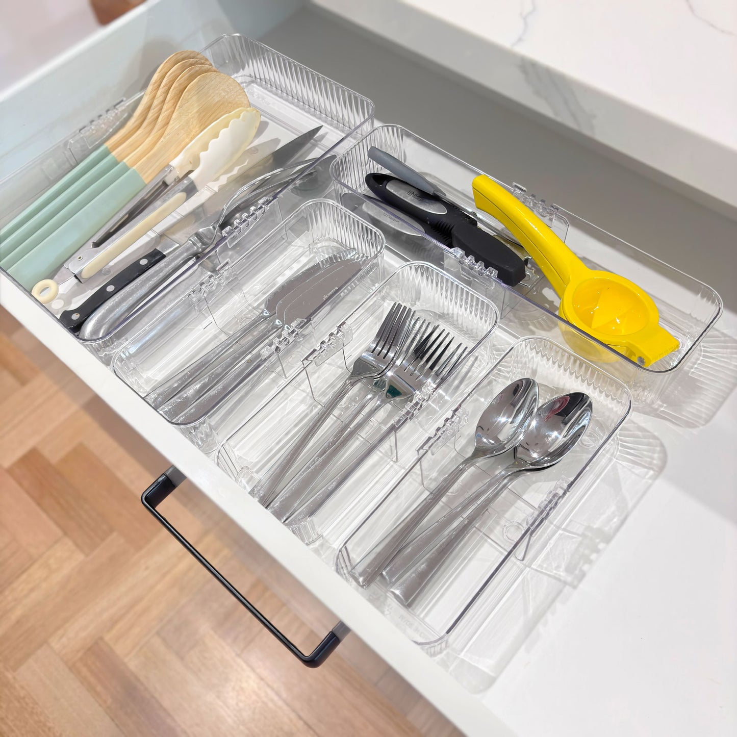 Extendable Ribbed Draw Organises | 7-Piece Set - Original