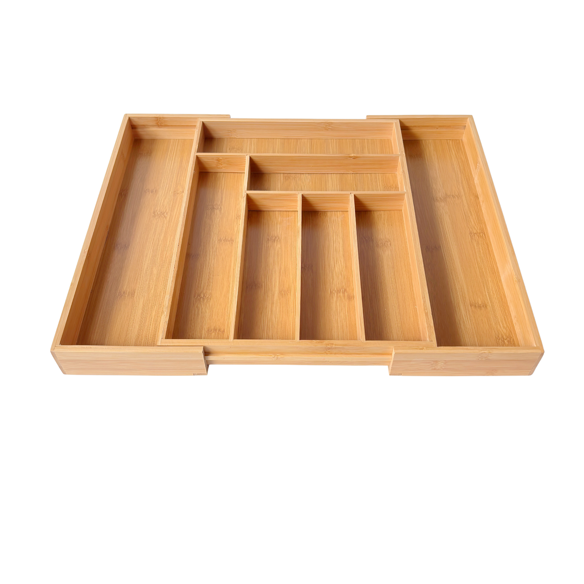 Extendable Bamboo Drawer Organiser