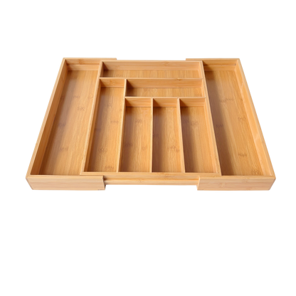 Extendable Bamboo Drawer Organiser