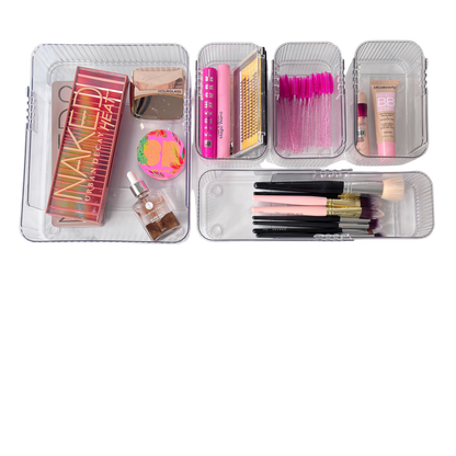 Extendable Ribbed Draw Organises | 7-Piece Set - Original